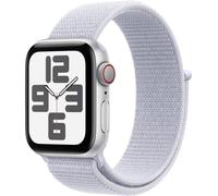 Apple Watch SE (2024) GPS + Cellular 40mm Aluminiumgehäuse Sport Loop Blaue Wolke