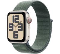 Apple Watch SE (2024) GPS + Cellular 40mm Aluminiumgehäuse Sport Loop Seegrün