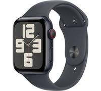 Apple Watch SE (2024) GPS + Cellular 44mm Aluminiumgehäuse Sport Band Mitternacht S/M