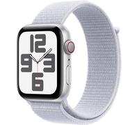 Apple Watch SE (2024) GPS + Cellular 44mm Aluminiumgehäuse Sport Loop Blaue Wolke