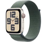 Apple Watch SE (2024) GPS + Cellular 44mm Aluminiumgehäuse Sport Loop Seegrün