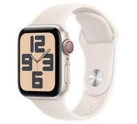 Apple Watch SE 2024 LTE Alu 40 Sportarmband Polarstern S/M MXGJ3 - - | Zustand: NEU