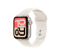 Apple Watch SE 3 GPS + Cellular 40mm Starlight Aluminium Case with Starlight Sport Band - S/M