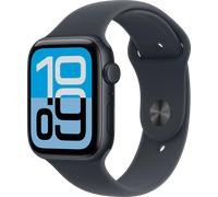 Apple Watch SE 3 Smartwatch Cellular 44 mm Mitternacht Sportarmband M/L