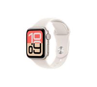 APPLE Watch SE 3 GPS 40, 2025 Smartwatch Aluminium Fluorelastomer, 130-180 mm, Polarstern