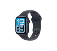 APPLE Watch SE 3 GPS 40, 2025 Smartwatch Aluminium Fluorelastomer, 150-200 mm, Mitternacht