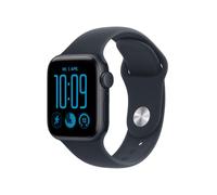 Apple Watch SE 3 GPS, 40 mm Aluminiumgehäuse Mitternacht | Smartwatch, Sportarmband Navyblau (S/M), Fitness- und Schlaftracking + Zyklusprotokoll, Herzfrequenz, Vitalzeichen