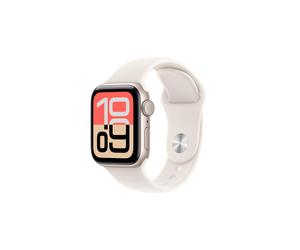 Apple Watch SE 3 GPS 40mm Starlight Aluminium Case with Starlight Sport Band - S/M