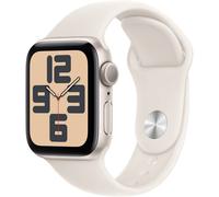 APPLE Watch SE GPS 40mm Starlight Aluminium Case with Starlight Sport Band - M/L