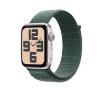 Apple Watch SE Aluminium 44mm Polarstern (Sport Loop seegrün)
