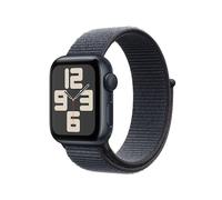 Apple Watch SE GPS 40mm Alu Mitternacht Sport Loop Armband tinte