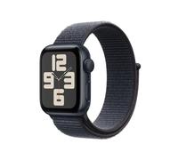 Apple Watch SE (GPS) 40mm Aluminiumgehäuse mitternacht Sport Loop Armband tinte