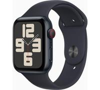 APPLE Watch SE GPS + Cellular 44mm Midnight Aluminium Case with Midnight Sport Band - M/L (MRH83QF/A)
