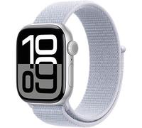 RP// Apple Watch S10 Aluminium Cellular 42mm Silber (Sport Loop blaue Wolke)