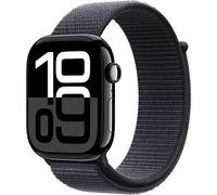 Apple Watch Series 10 46 mm Aluminium (GPS+Cellular) Sport Loop tinte, diamantschwarz St.