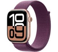 Apple Watch Series 10 46 mm Roségold Sport Loop Smartwatch