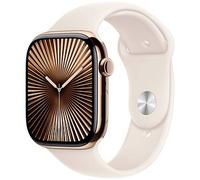 Apple Watch Series 10 (GPS + Cellular) Titan Gold 46mm