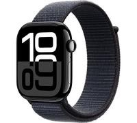 Apple Watch Series 10 46mm Aluminium Diamantschwarz mit Sport Loop Tinte