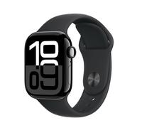 Apple Watch Series 10 4G 46mm Aluminium Diamantschwarz Sportarmband Schwarz M/L / Neu / OVP / Differenzbesteuert