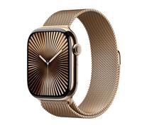 Apple Watch Series 10 4G 46mm Titan Gold Milanaise Gold M/L