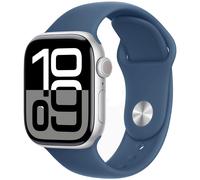 Apple Watch Series 10 OLED 42 mm Digital 374 x 446 Pixel Touchscreen Silber WLAN GPS