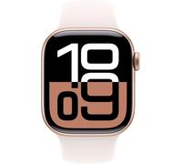 Apple Watch Series 10 GPS Cellular, 42 mm Aluminum, Rose Gold
