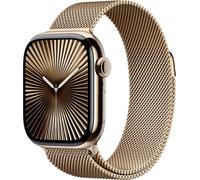 Apple Watch Series 10 OLED 42 mm Digital 374 x 446 Pixel Touchscreen 4G Gold WLAN GPS