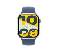 Apple Watch Series 10 GPS + Cellular 42mm Aluminium silber Sportarmband denim M/L | NEU | originalverpackt (OVP) | differenzbesteuert | AN693535