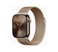 APPLE Watch Series 10 GPS + Cellular 42mm Gold Titanium Case with Gold Mila MX083QF/A