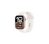 Apple Watch Series 10 GPS+ Cellular 42mm Rose Gold Aluminium Case with Light Blush Sport (MWX93QF/A)