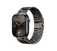 Apple Watch Series 10 GPS + Cellular 42mm Slate Titanium Case mit Slate Milanese Band (MX053QF/A)