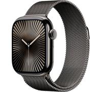 Apple Watch Series 10 GPS + Cellular 42mm Titangehäuse Milanaisearmband Schiefer