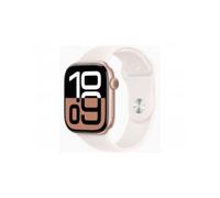 Apple Watch Series 10 GPS+ Cellular 46mm Rose Gold Aluminium Case with Light Blush Sport (MWY73QF/A)