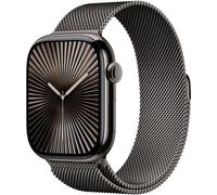 Apple Watch Series 10 GPS + Cellular 46mm Slate Titanium Case mit Slate Milanese Band - M/L (MWYW3QF/A)