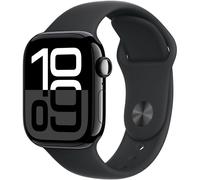 Apple Watch Series 10 Aluminium Diamantschwarz, Schwarz, 42mm, GPS + Cellular, S/M