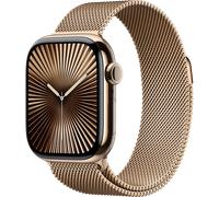 Apple Watch Series 10 Titan 46mm GPS+Cellular Milanaise Gold / Neuware / OVP