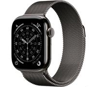 APPLE Watch Series 11 GPS + Cellular 42mm Schiefer Titan Case mit Schiefer Milanaise Loop