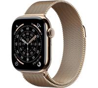 Apple Watch Series 11 (42mm) GPS+5G Titan mit Milanaise gold/gold