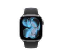 Apple WATCH Series 11 42mm GPS Aluminiumgehäuse Space Grau Sportarmband Schwarz M/L
