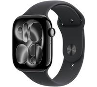 Apple Watch 11 46/Onyx Aluminium/Schwarzes Armband S/M GPS
