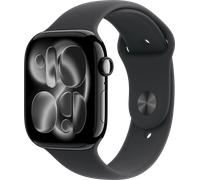 Apple Watch Series 11 GPS 46 mm Aluminiumgehäuse Sport Band Schwarz M/L | W435733