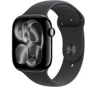 Apple Watch Series 11 (46mm) GPS Alu Sportarmband M/L diamantschwarz/sch