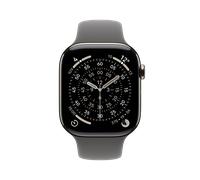 Apple WATCH Series 11 46mm GPS+Cellular Titangehäuse Natur Sportarmband Steingrau S/M