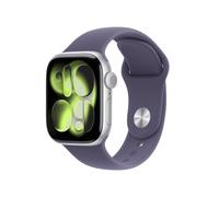 Apple Watch Series 11 Aluminium GPS 42mm Silber (Sportarmband Nebelviolett) S/M