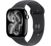 Apple Watch Series 11 GPS 46 mm Aluminiumgehäuse Sport Band Schwarz S/M | W435713