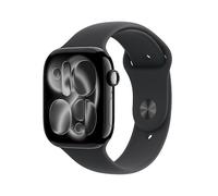 Apple Watch Series 11 GPS 46 mm Aluminiumgehäuse Sport Band Schwarz M/L | W435733