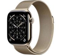 Apple Watch Series 11 GPS + Cellular 42 mm Titangehäuse Milanese Loop Gold M/L