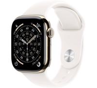 Apple Watch Series 11 GPS + Cellular 42 mm Titangehäuse Sport Band Blassrosa S/M