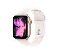 Apple Watch Series 11 5G 42 mm Roségold Sportarmband M/L Smartwatch