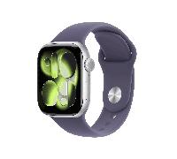 Apple Watch Series 11 GPS + Cellular 42mm Silver Aluminium Case with Purple Fog Sport Band - S/M (MF8H4ZR/A) - PayPal 0% Finanzierung
